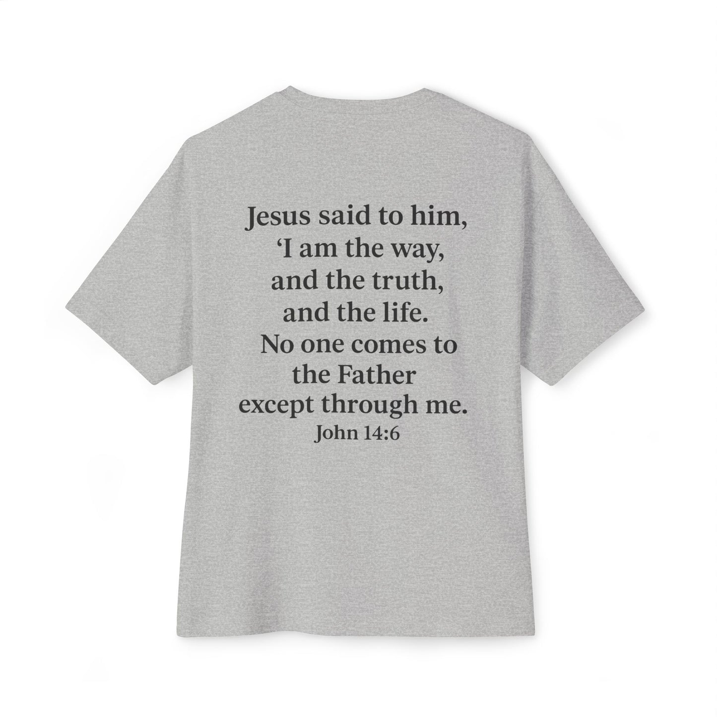 God First Christian Oversized T-Shirt | American Faith Wear | Faith-Based Apparel