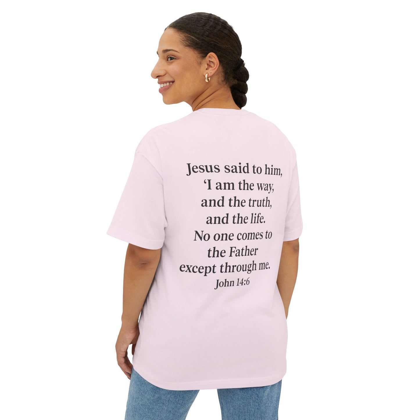 God First Christian Oversized T-Shirt | American Faith Wear | Faith-Based Apparel