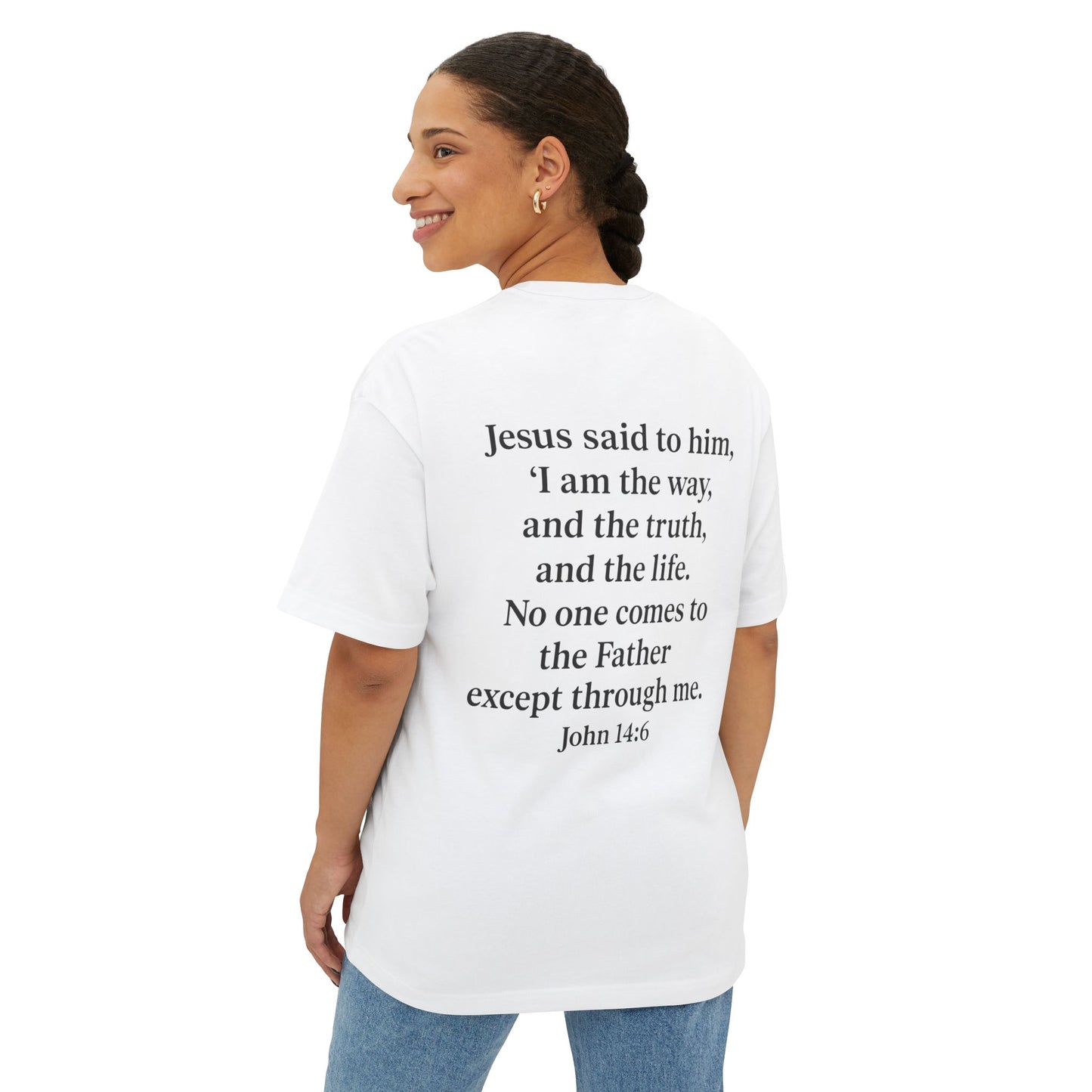 God First Christian Oversized T-Shirt | American Faith Wear | Faith-Based Apparel