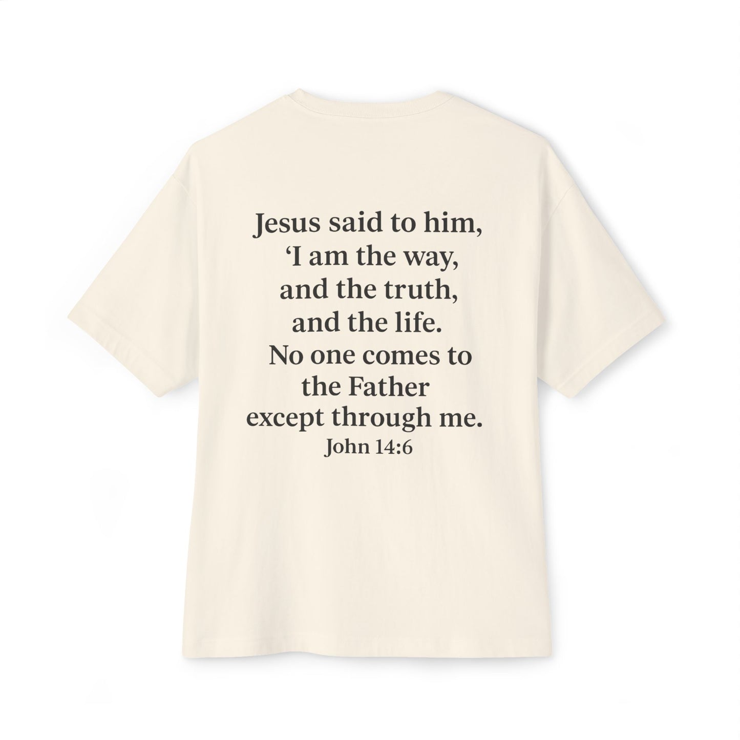 God First Christian Oversized T-Shirt | American Faith Wear | Faith-Based Apparel